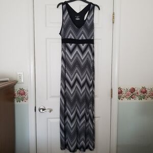 Geometric Maxi Dress